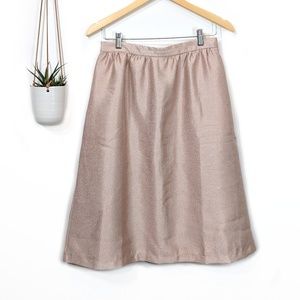 • forever 21 • blush pink midi skirt